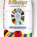 Bitburger Pils limited edition UEFA mini keg